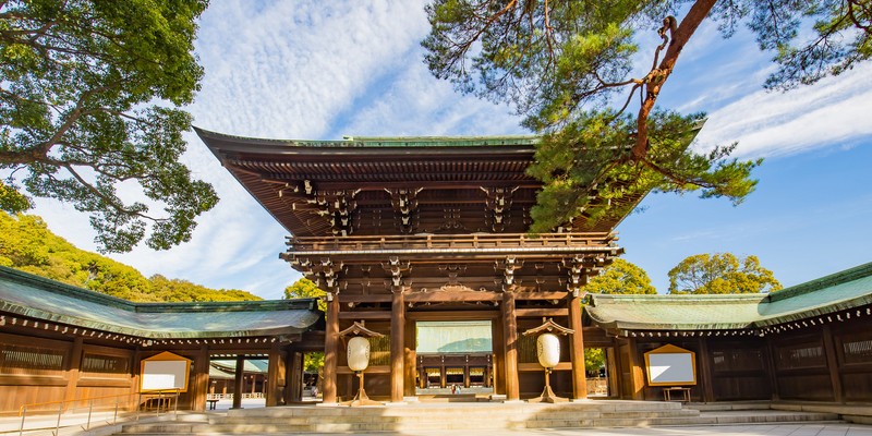 Torii sanctuaire Meiji