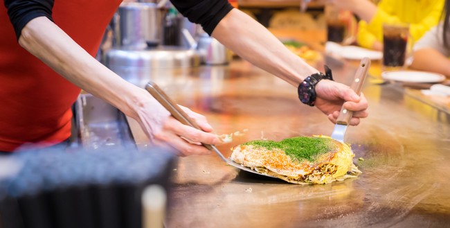 Okonomiyaki, encas japonais