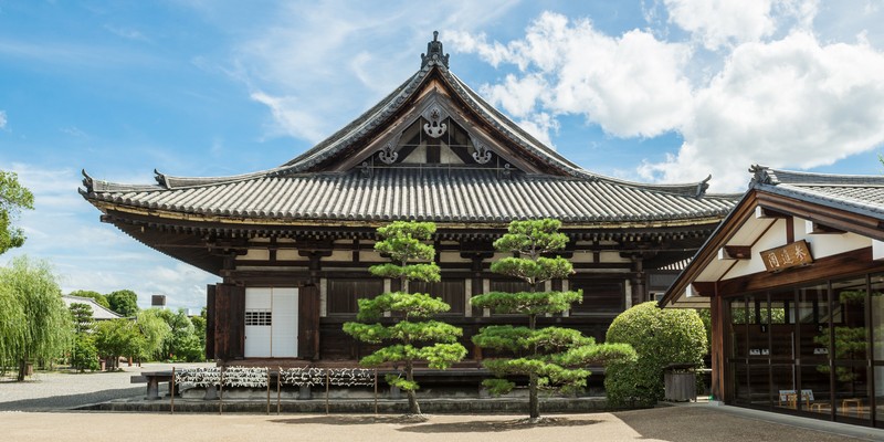 Temple Sanjusangen-Do à Kyoto, Japon