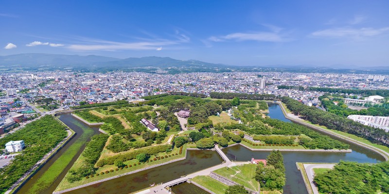 Fort Goryokaku de Hakodate, Hokkaido