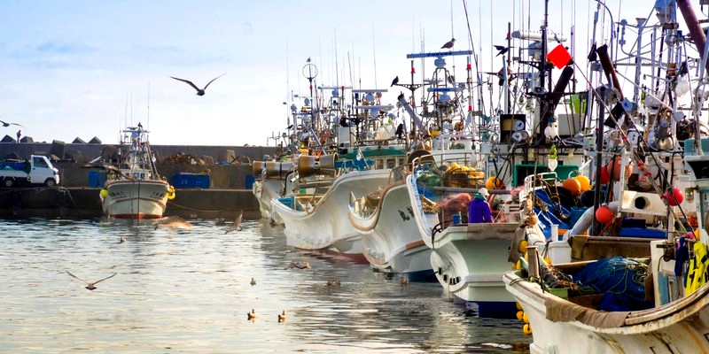 Port de Abashiri, Hokkaido