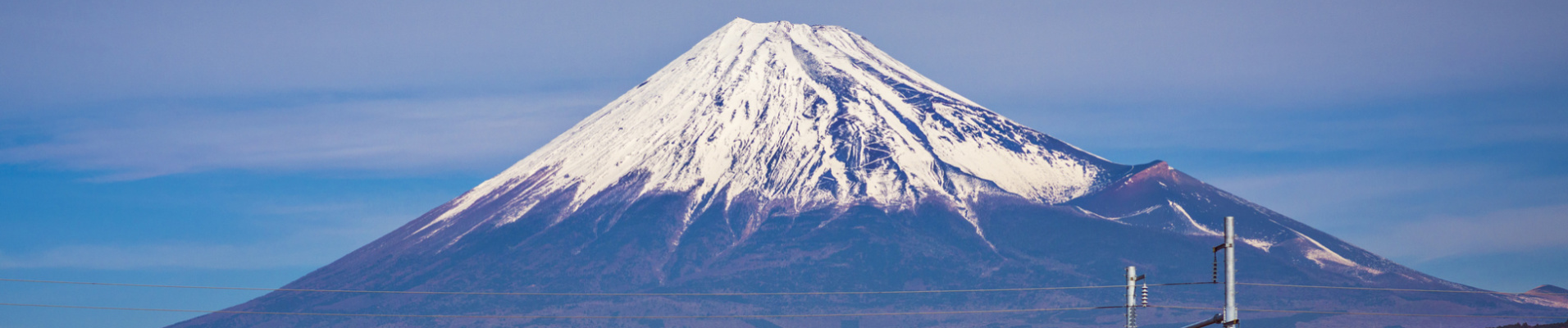 Shinkansen devait le Mont Fuji