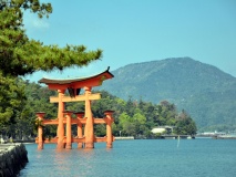 Célèbre tori de Miyajima