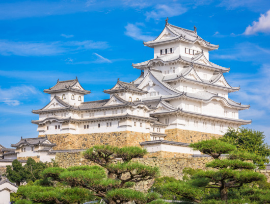 Chateau d'Himeji, Japon