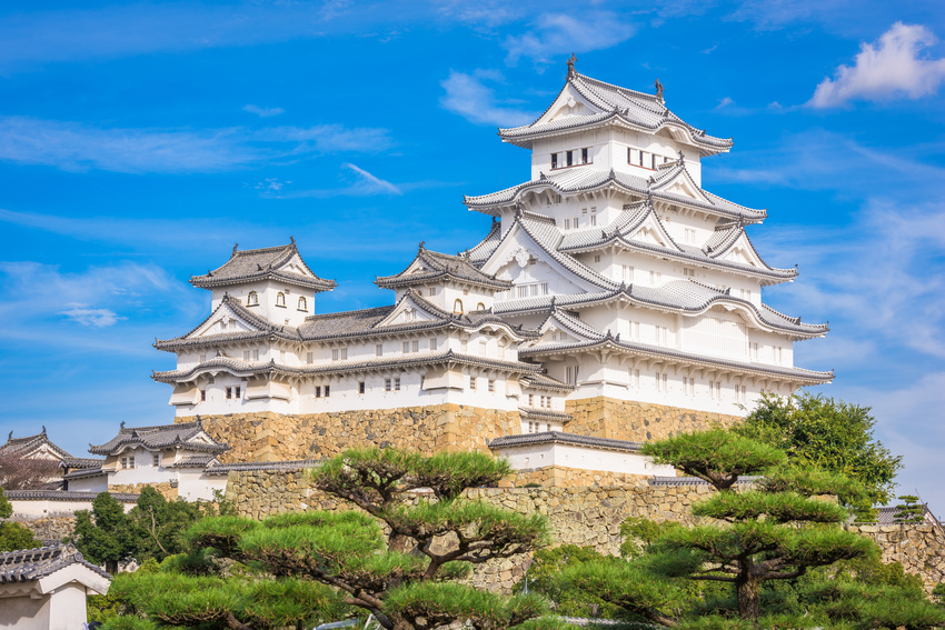 Chateau d'Himeji, Japon