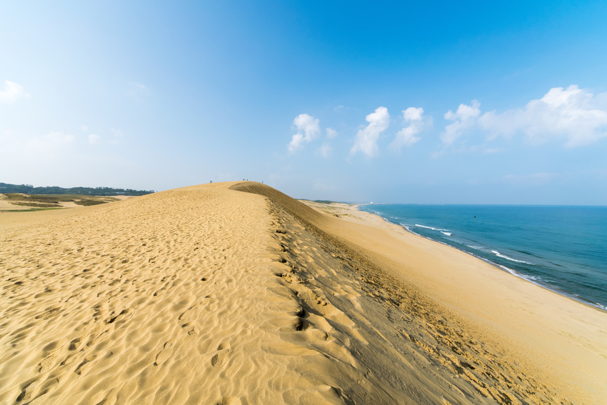 Dunes de Tottori, Japon