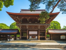 Porte principale du temple Meiji, Tokyo
