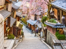 Rue traditionnelle de Kyoto