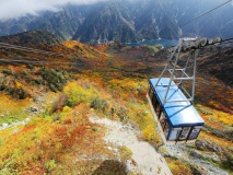 Téléphérique à Tateyama Kurobe