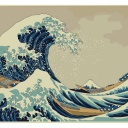 Vague Kanagawa, Hokusai
