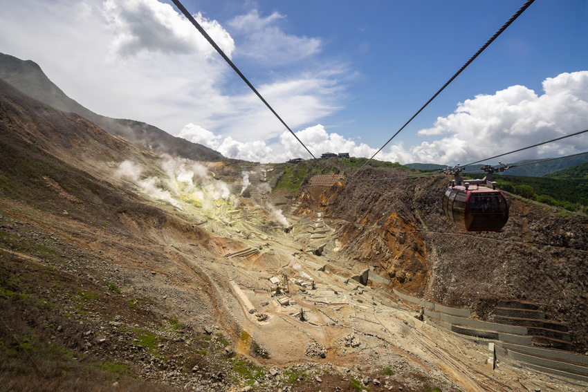 Vallée volcanique d'Owakudani, Hakone