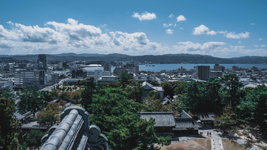 Ville de Matsue, Shimane, Japon