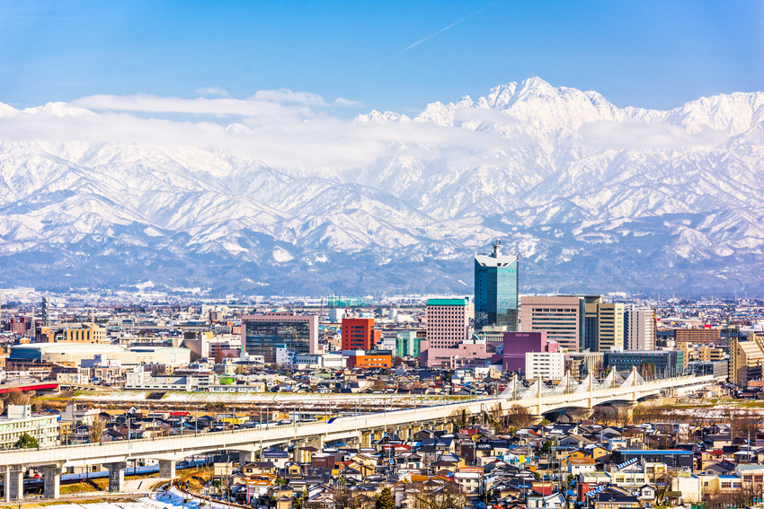 Ville de Toyama, Japon