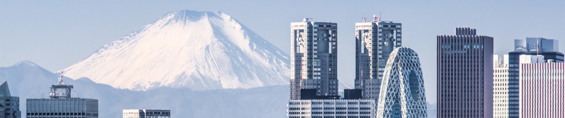 Vue sur le Mont Fuji, Tokyo, Japon