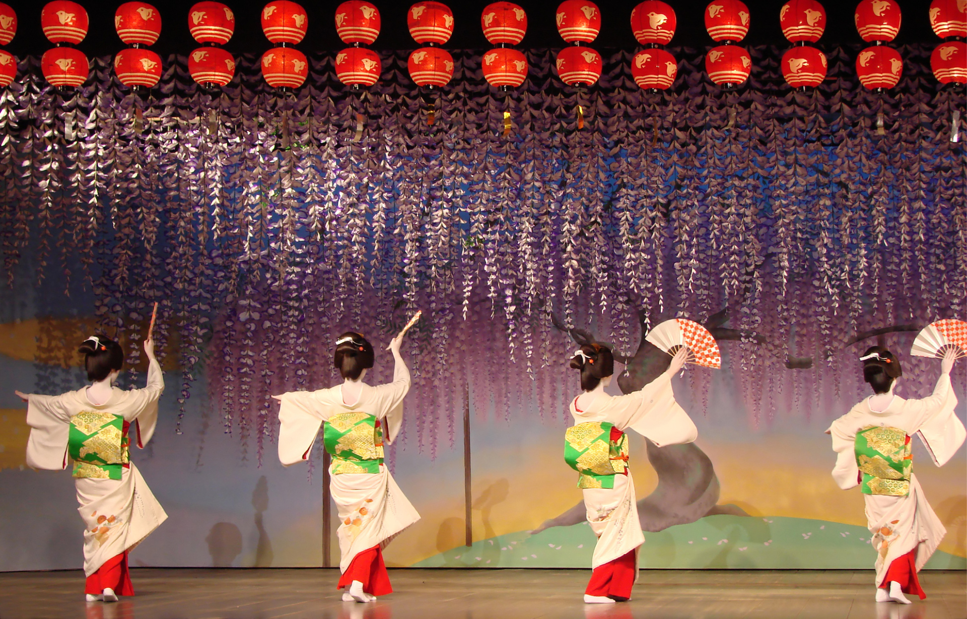Show de geihas à Kyoto