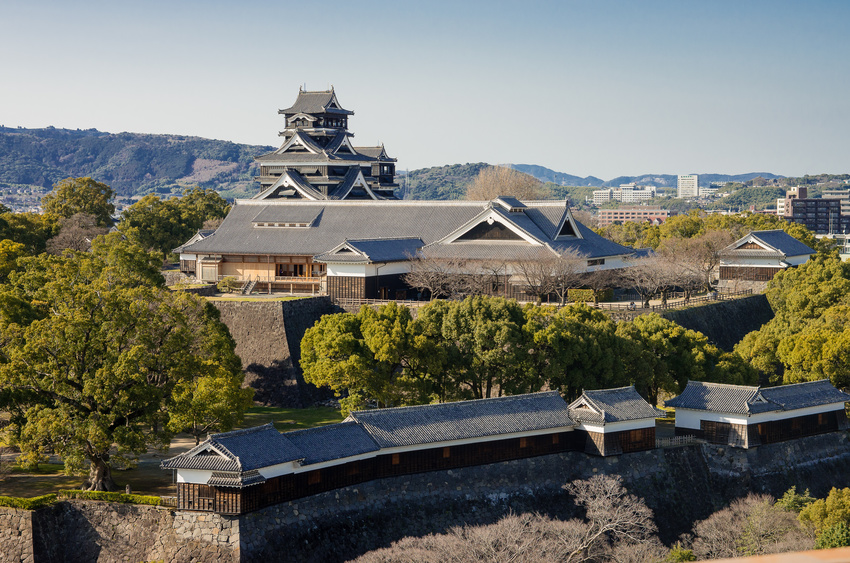 Chateau de Kumamoto, Kyushu