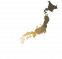 Carte région Japon