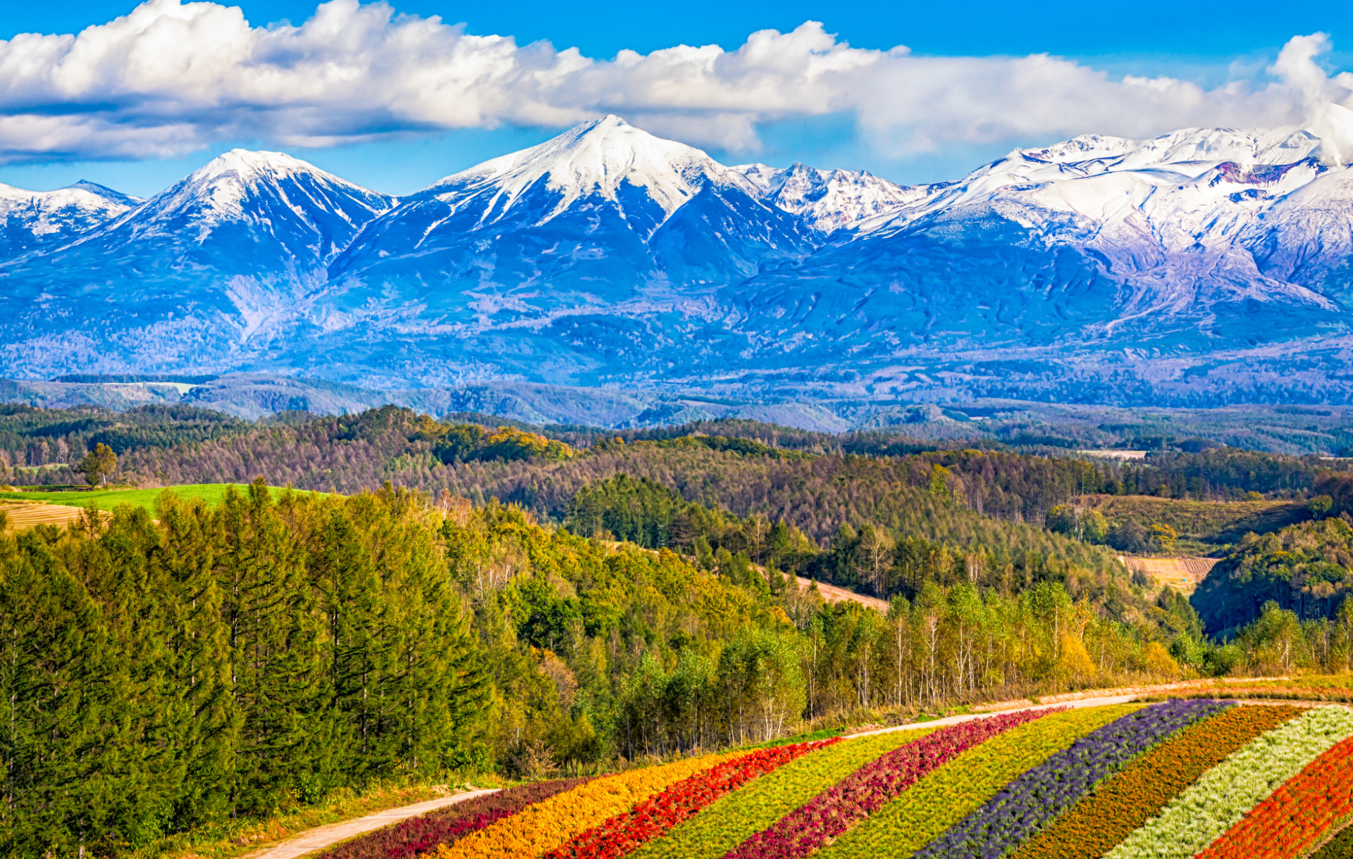 Mont Shikisai, Hokkaido