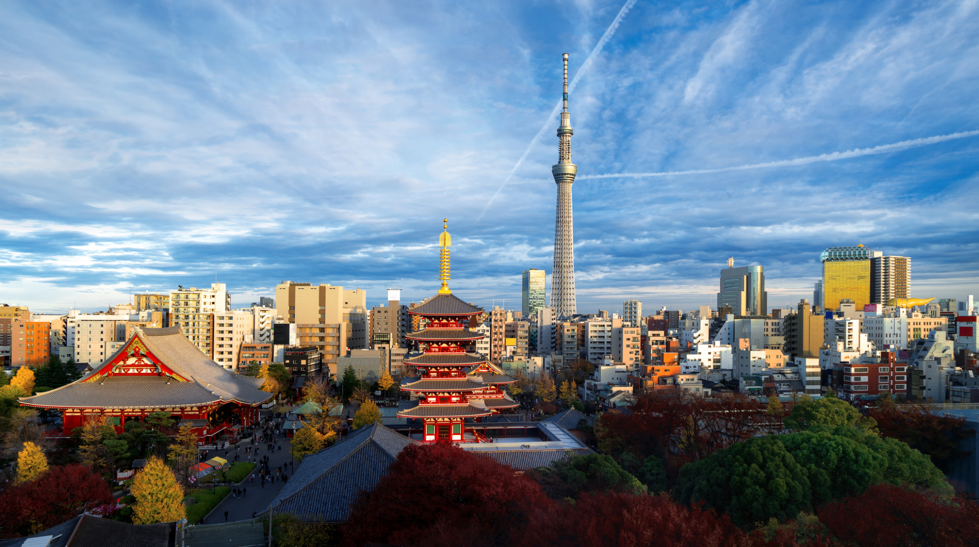Skyline Tokyo Japon