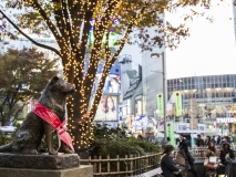 Statue d'Hachiko Statue, Shibuya