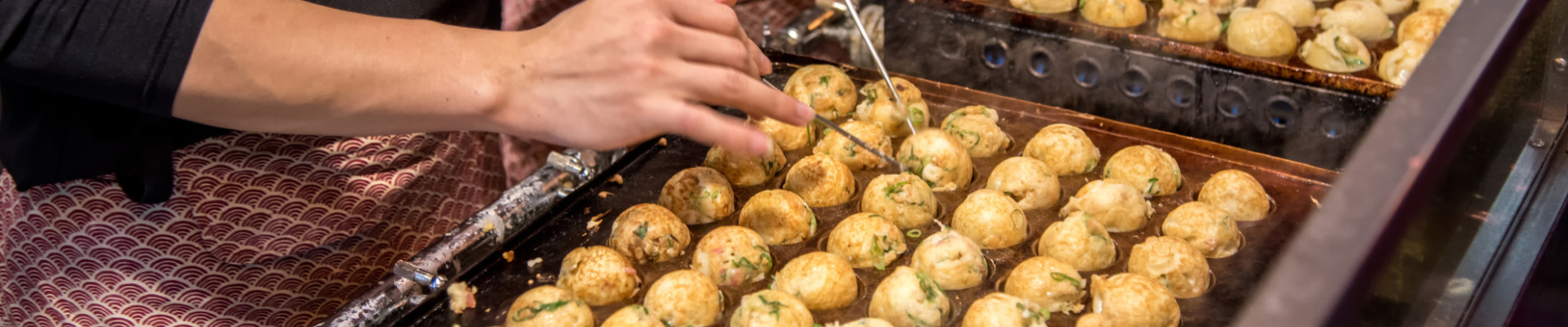 Takoyaki, nourriture typique d'Osaka