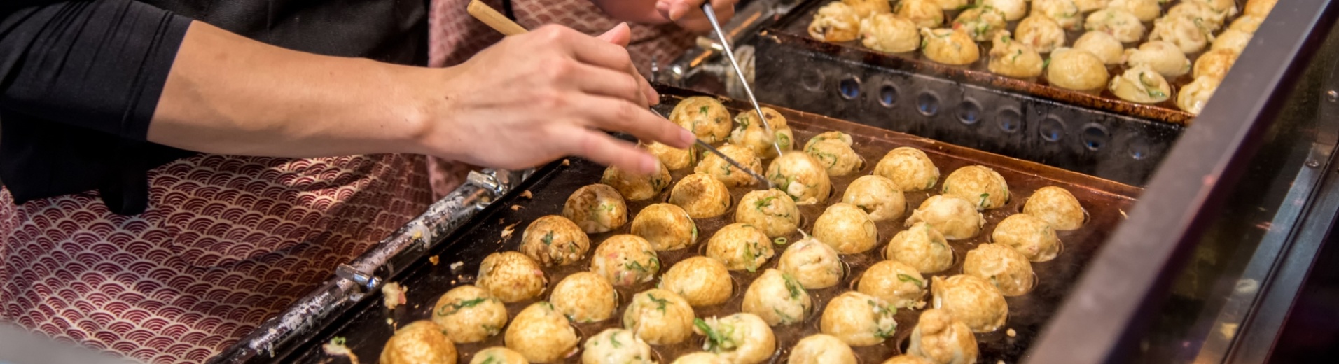 Takoyaki, nourriture typique d'Osaka