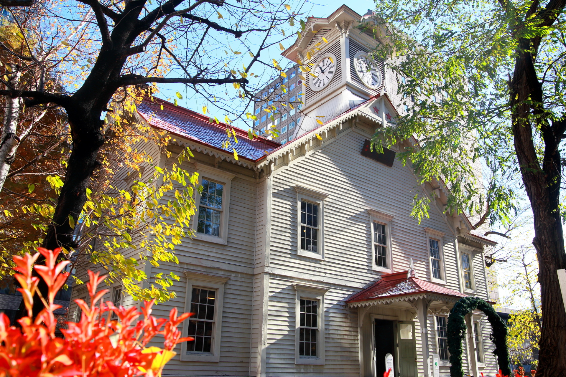 Tour de l'horloge, ville de Sapporo
