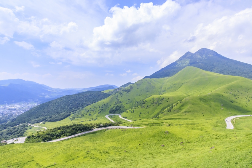 Mont Yufu, Kyushu