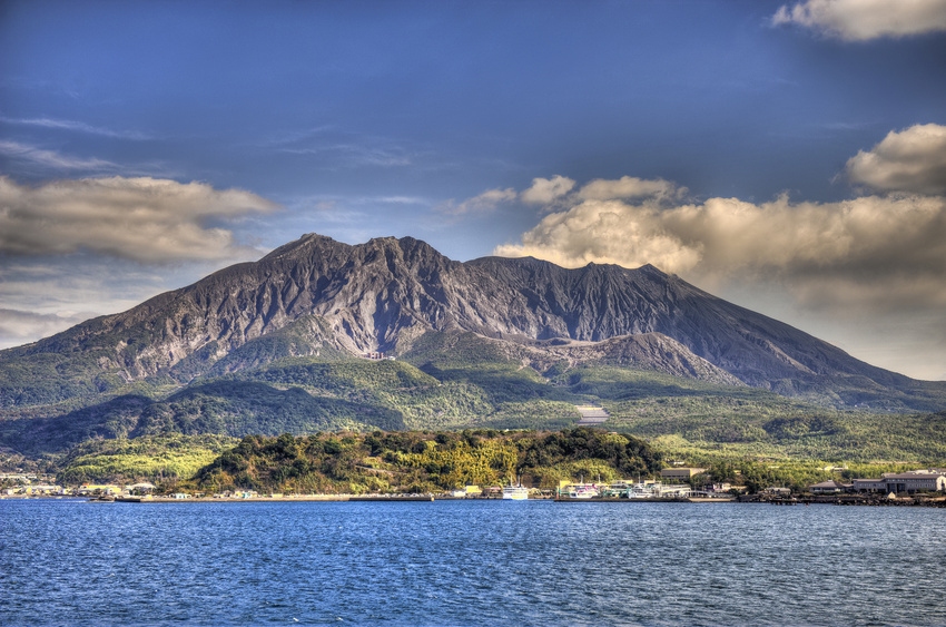 Volcan Sakurajima, Kyushu